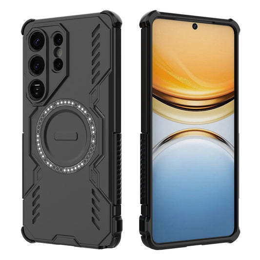 Etui MagSafe dla Samsung Galaxy S26 Ultra, Techsuit, ArmorMag, Czarne