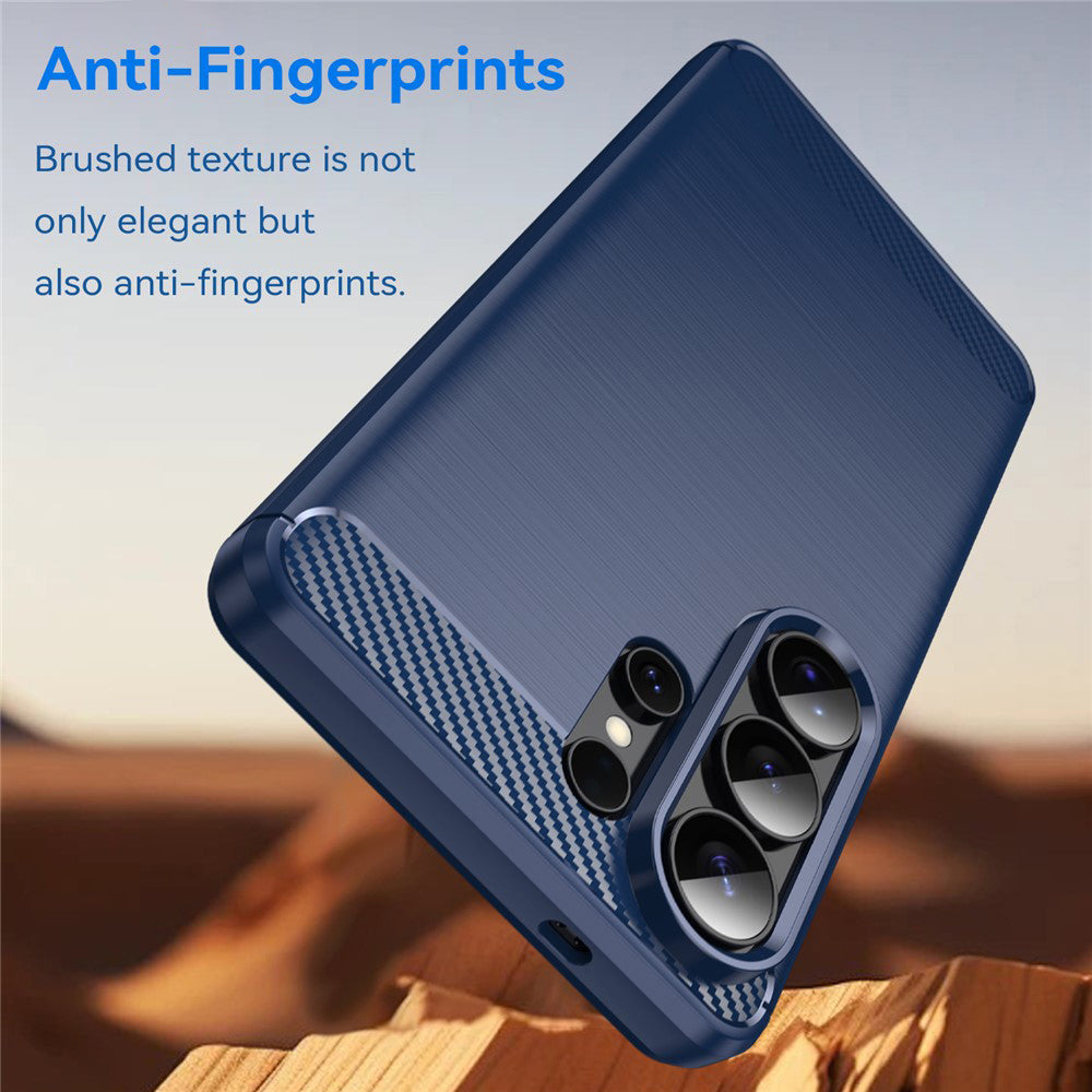 Etui na Samsung Galaxy S26 Ultra S948, Techsuit, Carbon, Niebieskie
