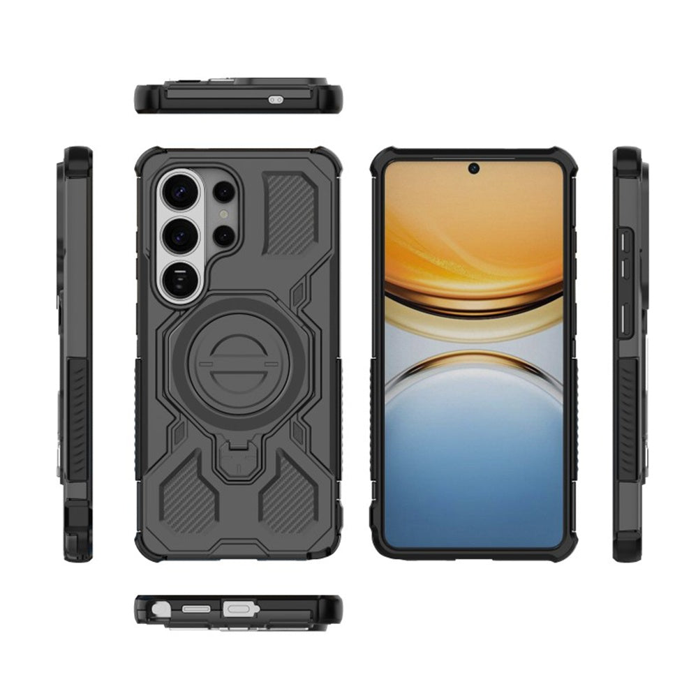 Etui na Samsung Galaxy S26 Ultra S948, Techsuit, Carbon Shield Pro, czarne