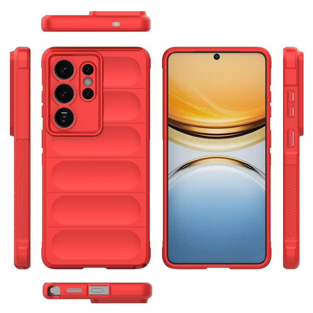 Etui na Samsung Galaxy S26 Ultra S948, Techsuit, Magic Shield, Czerwone