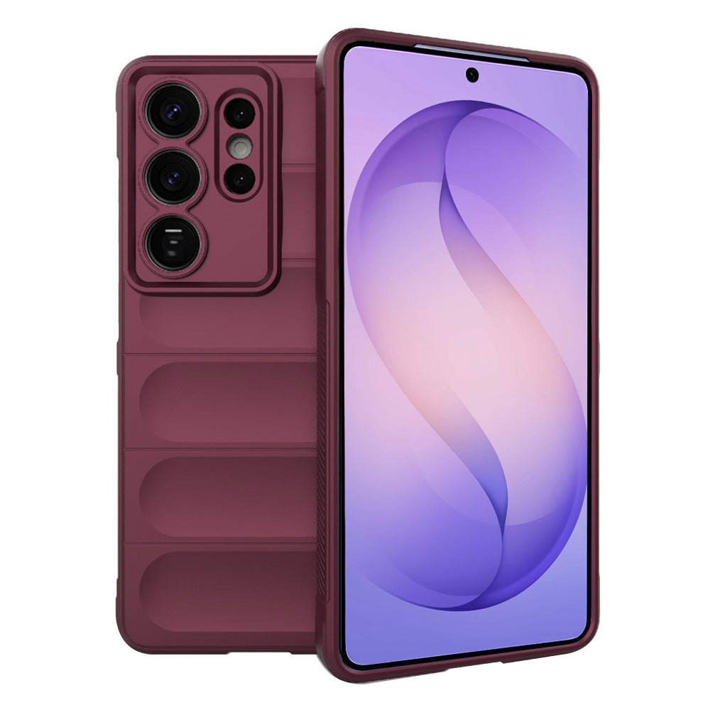 Etui na Samsung Galaxy S26 Ultra S948, Techsuit, Magic Shield, Wiśniowy