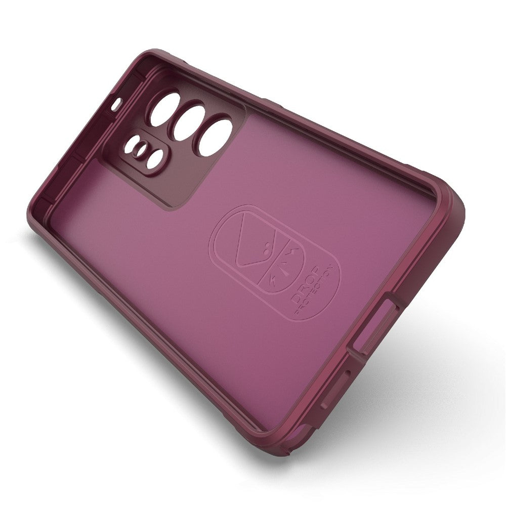 Etui na Samsung Galaxy S26 Ultra S948, Techsuit, Magic Shield, Wiśniowy