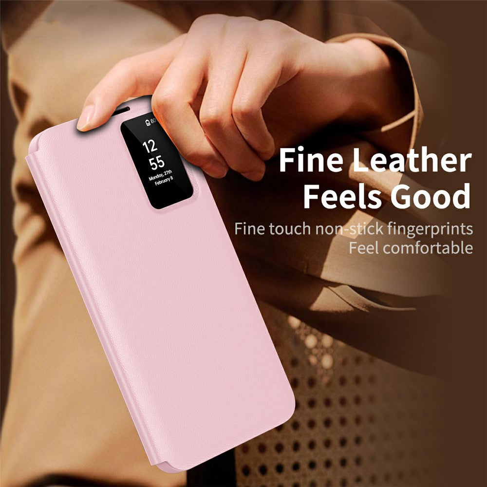 Etui na Samsung Galaxy S26 Ultra S948, Techsuit, SmartView, Różowy