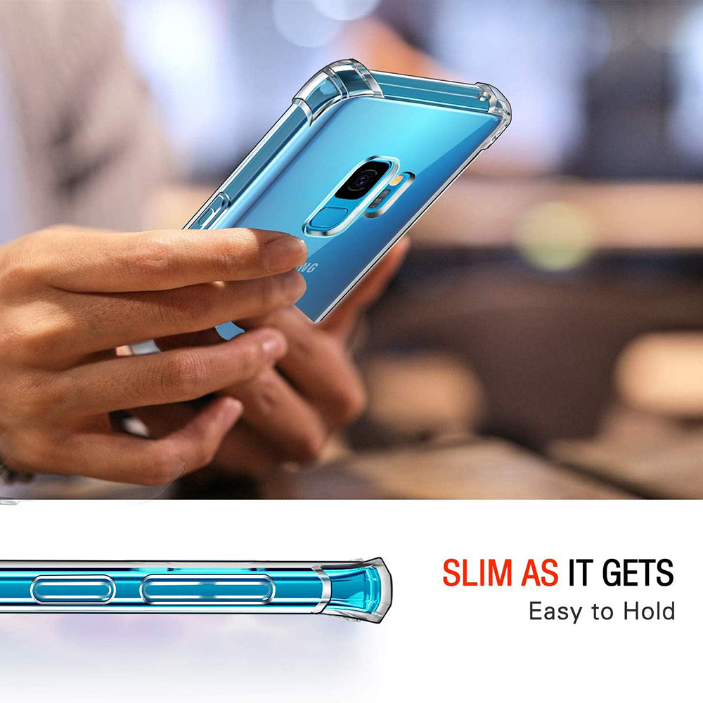 Etui na Samsung Galaxy S9 G960, Techsuit, Shockproof Clear, Przezroczyste