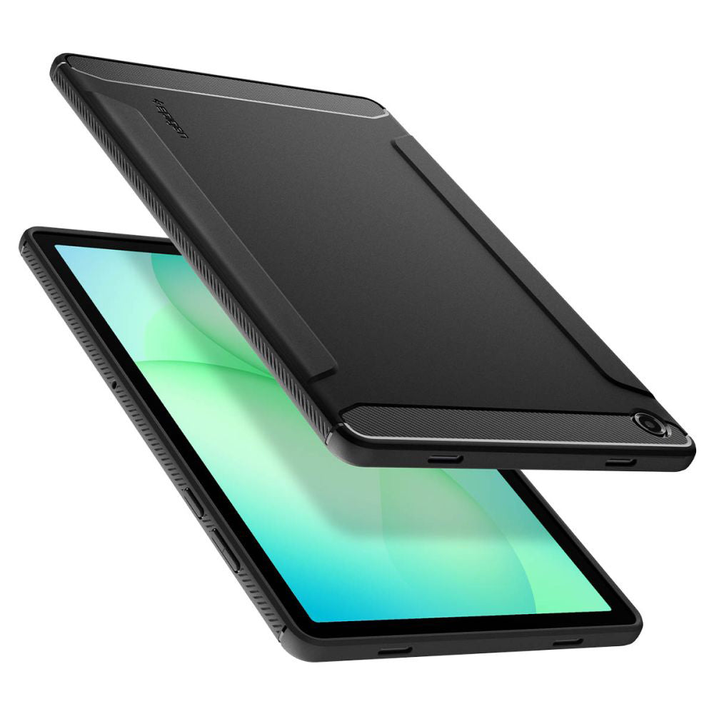 Etui do Samsung Galaxy Tab A11+, Spigen, Rugged Armor, Matowe Czarne ACS10463