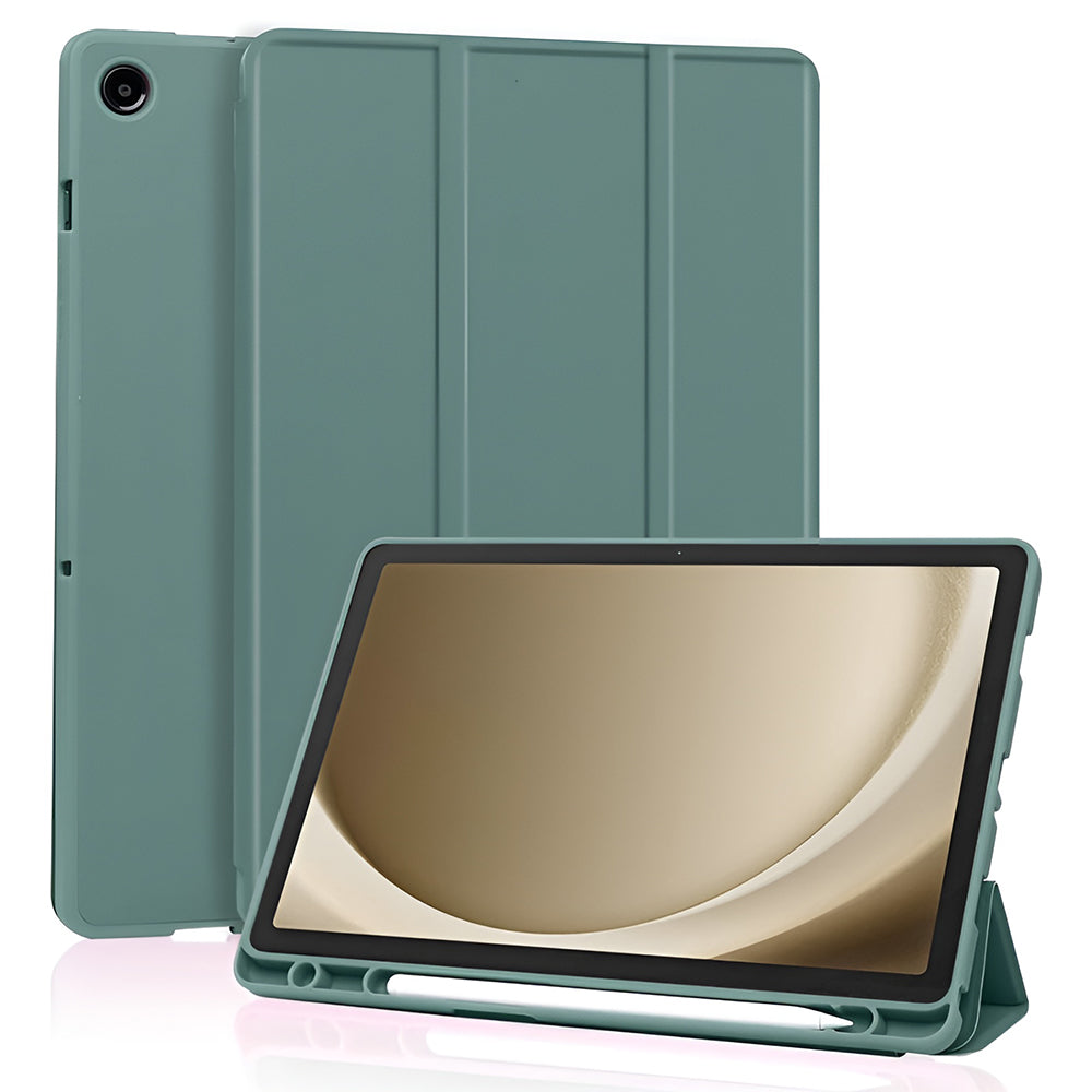 Etui na Samsung Galaxy Tab A11+ / Tab A9+, Techsuit, Flex Trifold, Zielony
