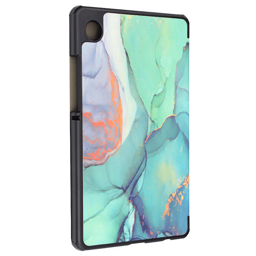 Etui na Samsung Galaxy Tab A11+ / Tab A9+, Techsuit, FoldPro Green Time, wielokolorowe