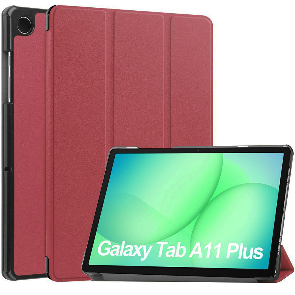 Etui na Samsung Galaxy Tab A11+ / Tab A9+, Techsuit, FoldPro, Czerwony