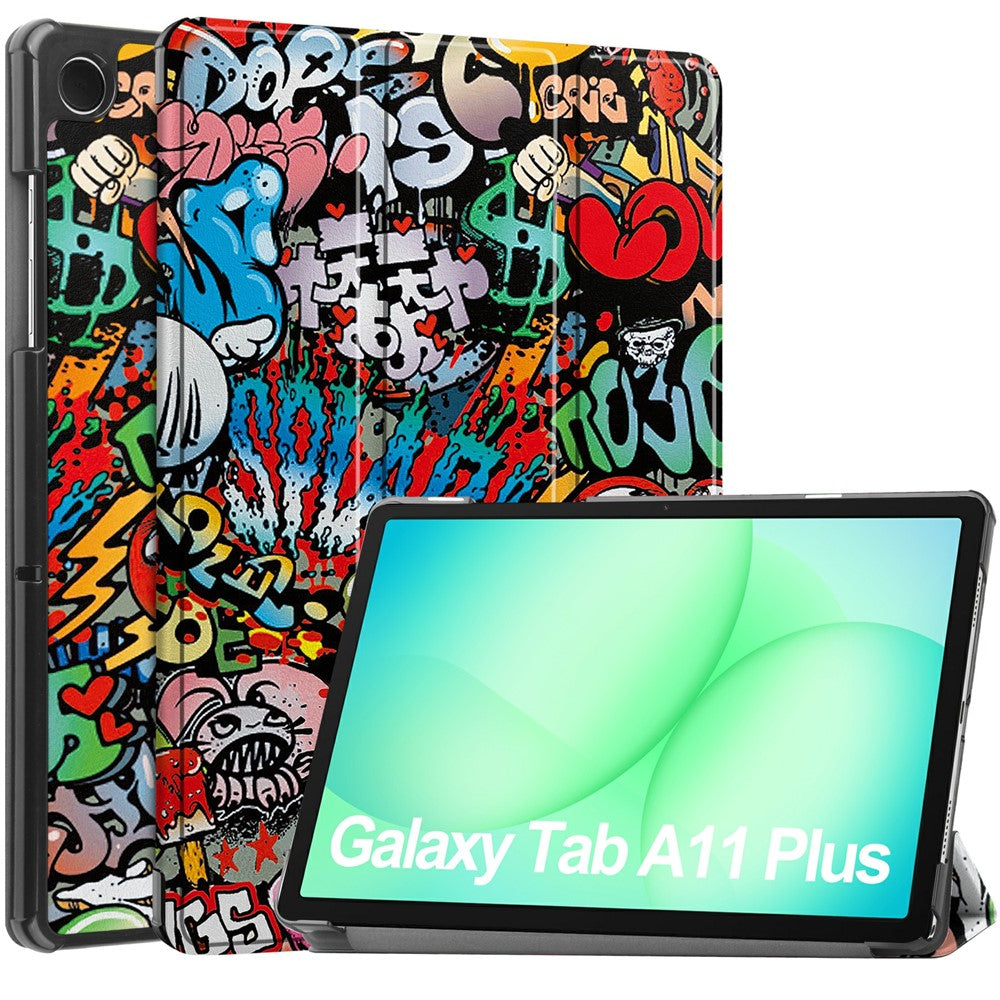 Etui na Samsung Galaxy Tab A11+ / Tab A9+, Techsuit, FoldPro Urban Vibe, wielokolorowe