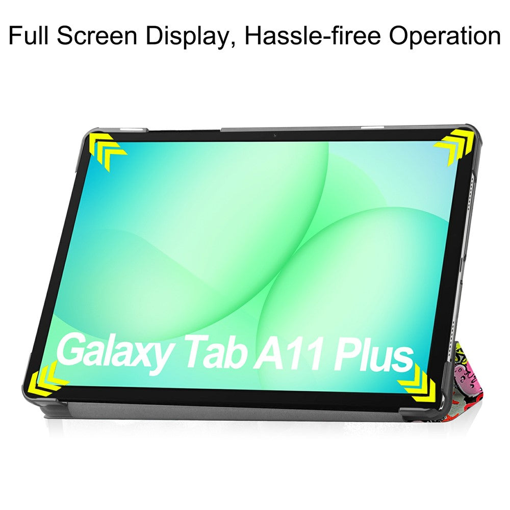 Etui na Samsung Galaxy Tab A11+ / Tab A9+, Techsuit, FoldPro Urban Vibe, wielokolorowe