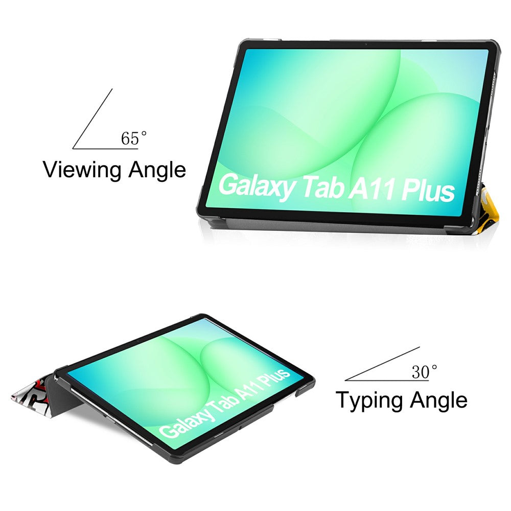 Etui na Samsung Galaxy Tab A11+ / Tab A9+, Techsuit, FoldPro Urban Vibe, wielokolorowe