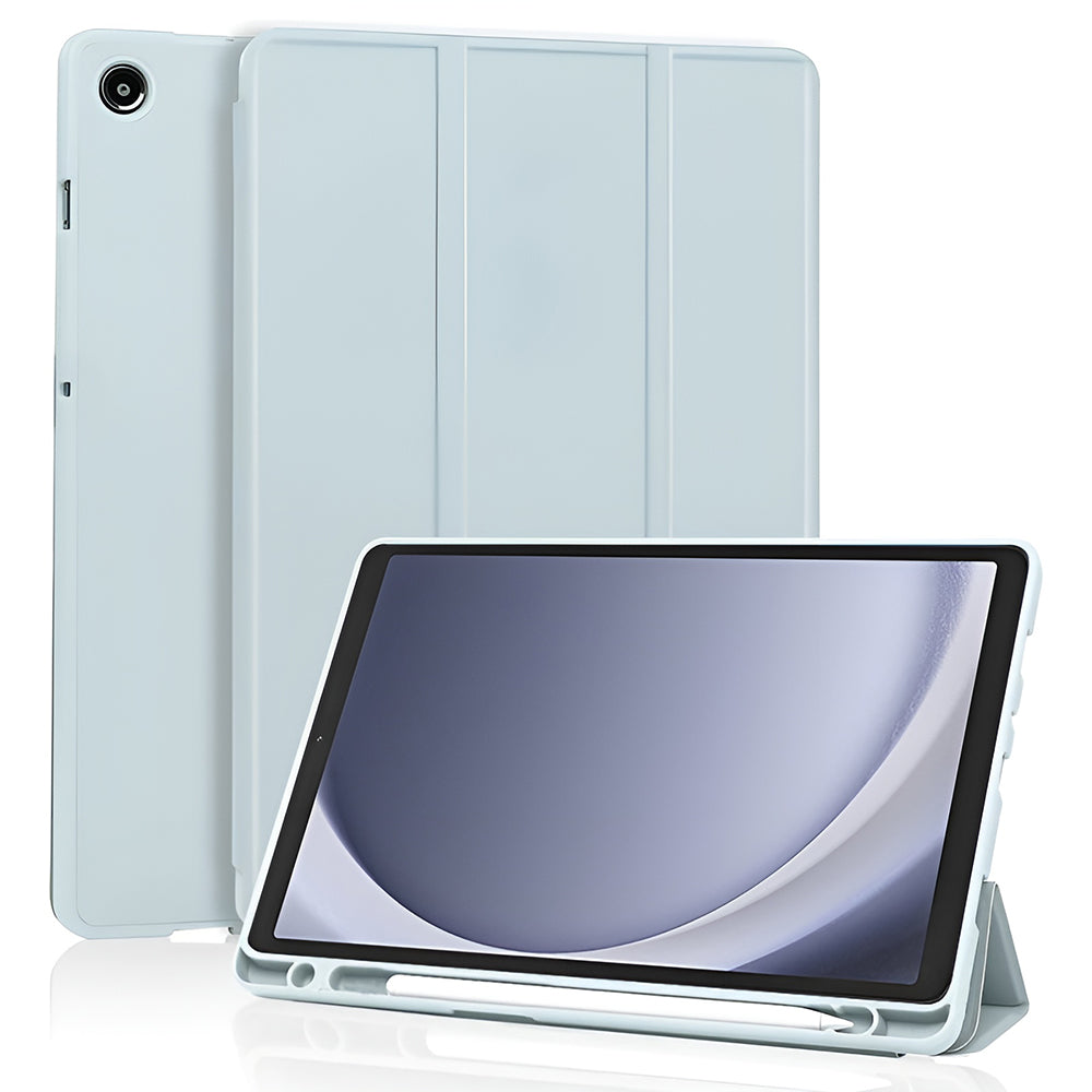 Etui na Samsung Galaxy Tab A11 / Tab A9, Techsuit, Flex Trifold New Model, Niebieski