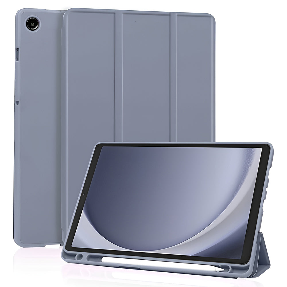 Etui na Samsung Galaxy Tab A11 / Tab A9, Techsuit, Flex Trifold Nowy Model, Fioletowy