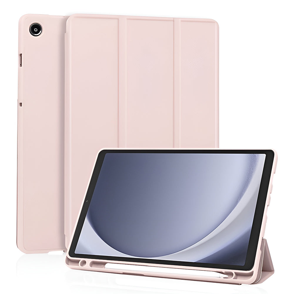 Etui na Samsung Galaxy Tab A11 / Tab A9, Techsuit, Flex Trifold New Model, Różowy