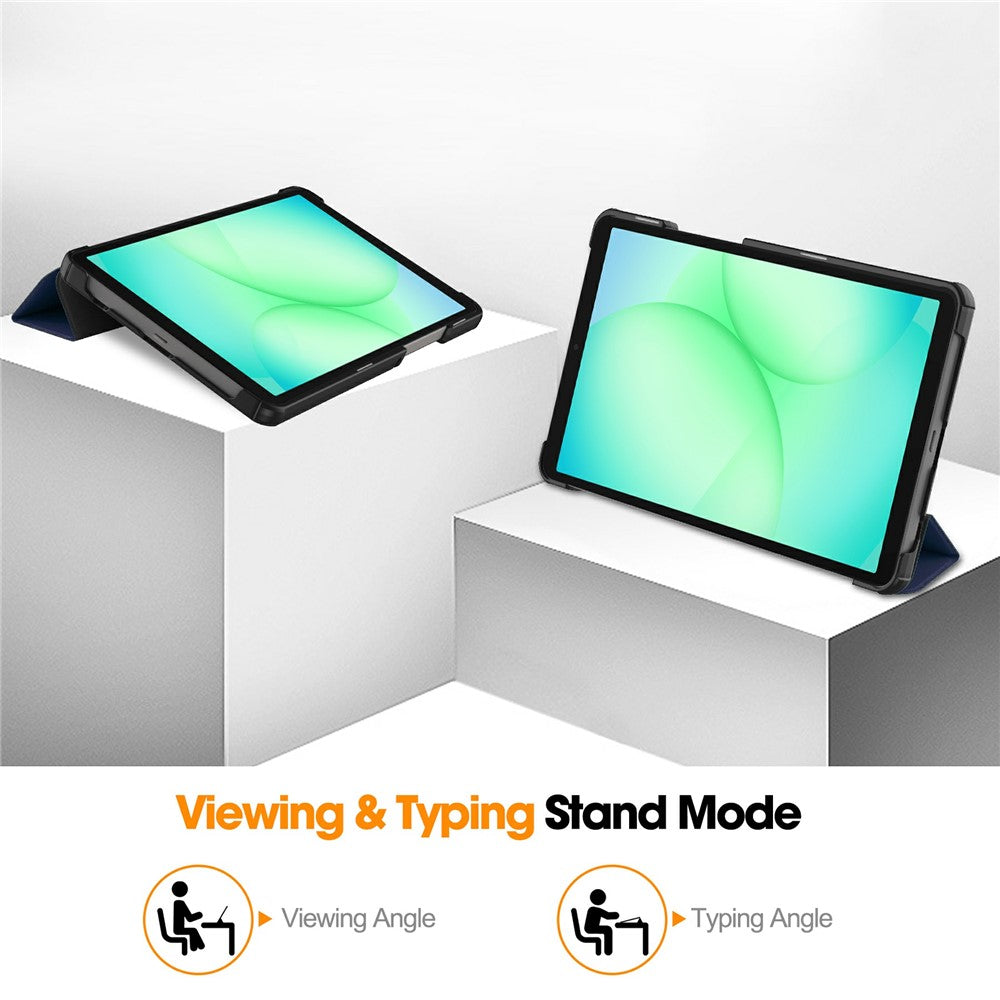 Etui na Samsung Galaxy Tab A11 / Tab A9, Techsuit, FoldPro Nowy Model, Niebieskie