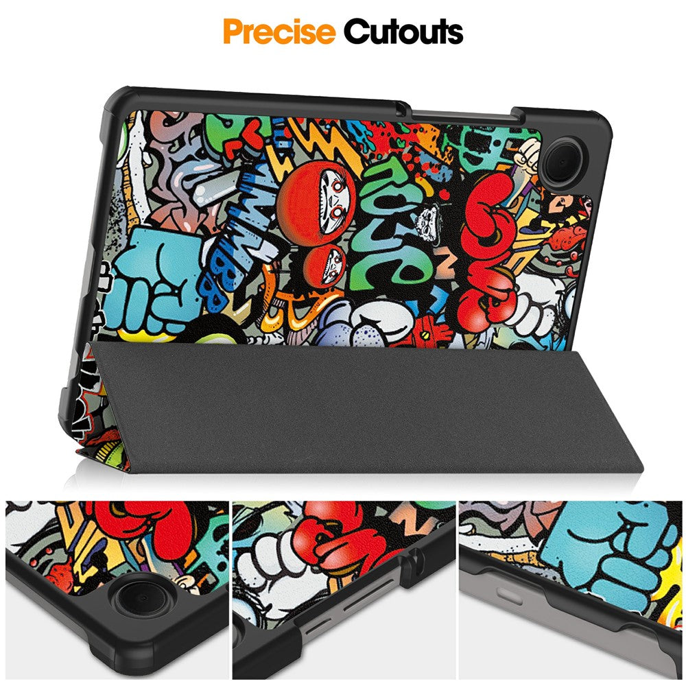Etui na Samsung Galaxy Tab A11 / Tab A9, Techsuit, FoldPro Urban, Wielokolorowe