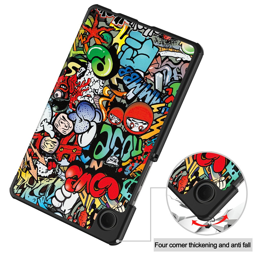 Etui na Samsung Galaxy Tab A11 / Tab A9, Techsuit, FoldPro Urban, Wielokolorowe
