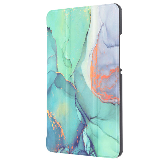 Case for Samsung Galaxy Tab A11 / Tab A9, Techsuit, FoldPro Green Time, Multicolor