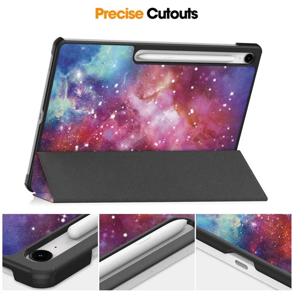Etui na Samsung Galaxy Tab S10 FE+, Techsuit, FoldPro Galaxy, wielokolorowe