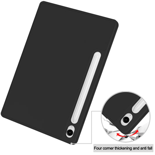 Etui na Samsung Galaxy Tab S10 FE / Tab S9 FE, Techsuit, Flex Trifold, czarne