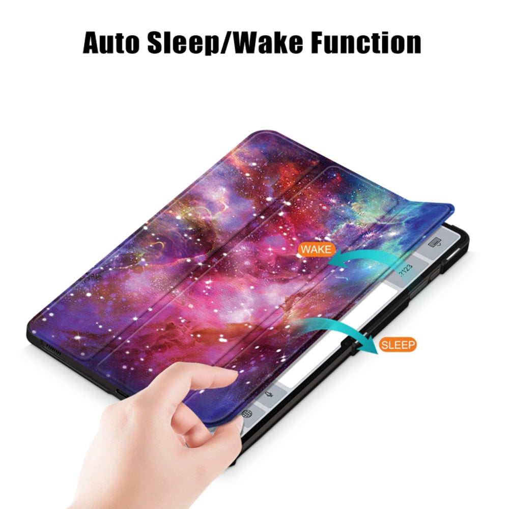 Etui na Samsung Galaxy Tab S10 Ultra / Tab S9 Ultra / Tab S8 Ultra, Techsuit, FoldPro Galaxy, wielokolorowe