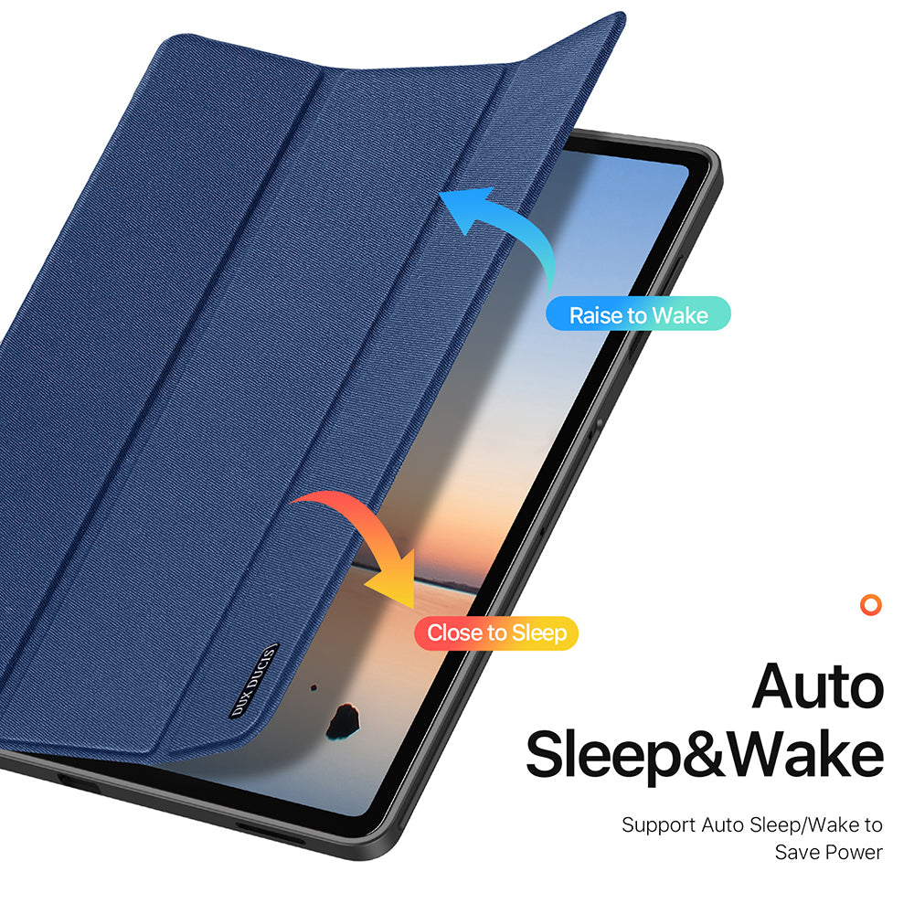 Etui do Samsung Galaxy Tab S12 Plus, DUX DUCIS, Domo z uchwytem na rysik, różowe