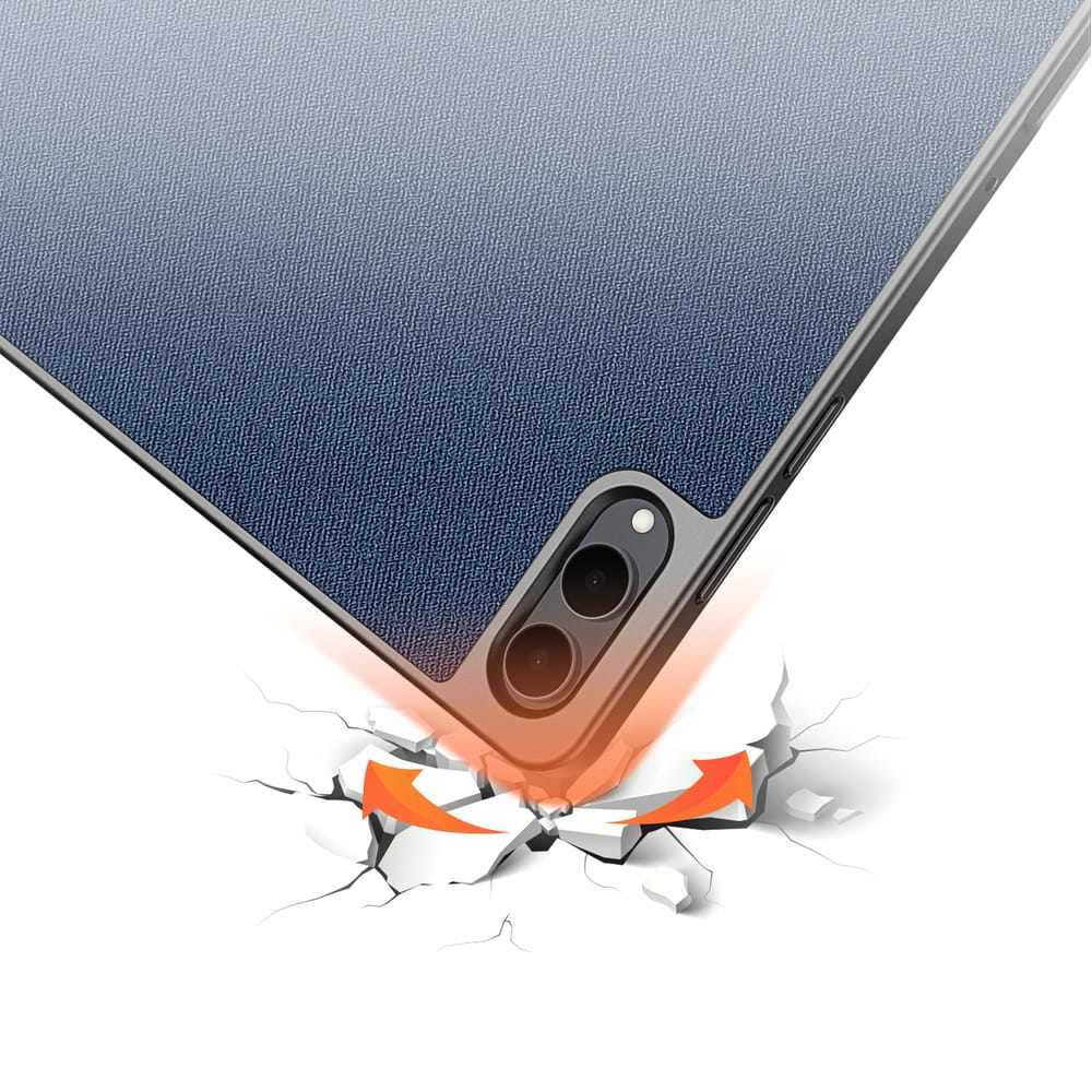 Etui do Samsung Galaxy Tab S12 Ultra / Tab S11 Ultra, DUX DUCIS, Domo z uchwytem na rysik, niebieskie
