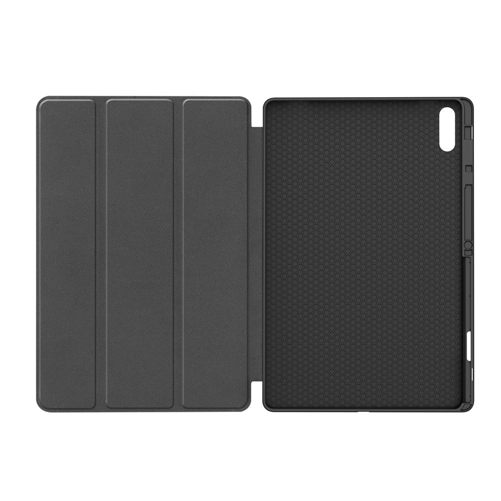 Etui na Samsung Galaxy Tab S12 Ultra / Tab S11 Ultra, Techsuit, Flex Trifold, Zielona Matcha