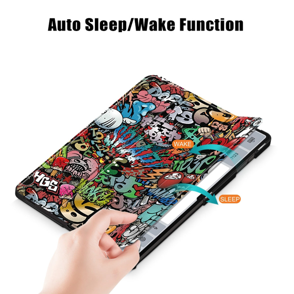 Etui na Samsung Galaxy Tab S8 Ultra, Techsuit, FoldPro Urban Vibe, Wielokolorowe