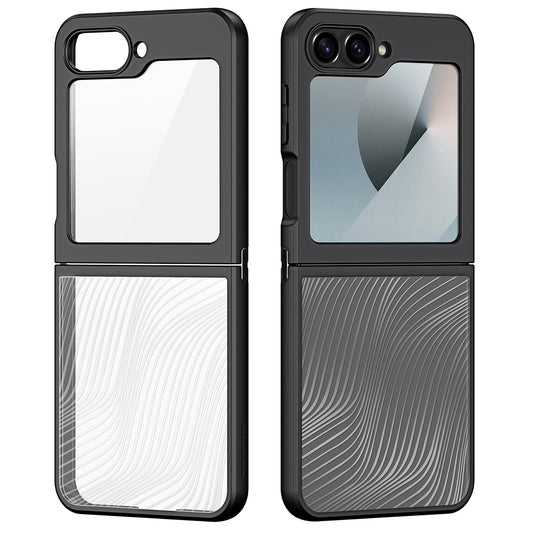 Case for Samsung Galaxy Z Flip6 F741, DUX DUCIS, Aimo, Black
