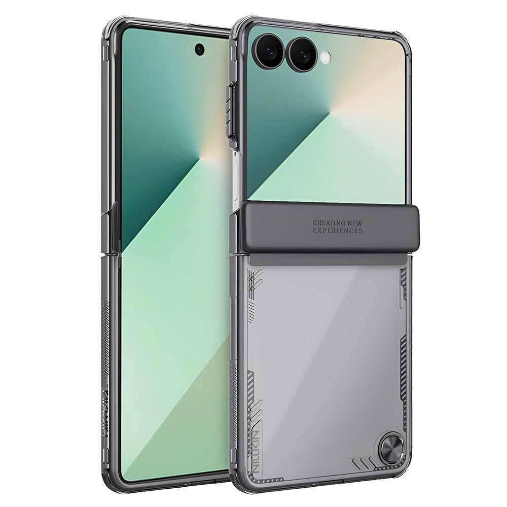 Etui na Samsung Galaxy Z Flip7 F766, Nillkin, Iceblade, czarne