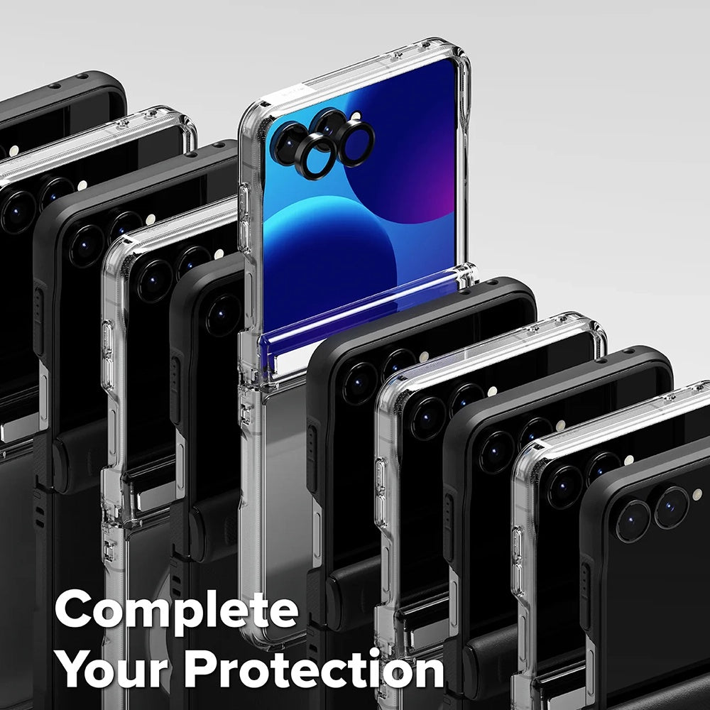 Etui na Samsung Galaxy Z Flip8 F776, Ringke, Fusion Flap, Przezroczyste