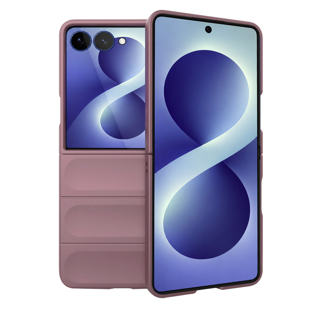 Etui na Samsung Galaxy Z Flip8 F776, Techsuit, Magic Shield, Fioletowy