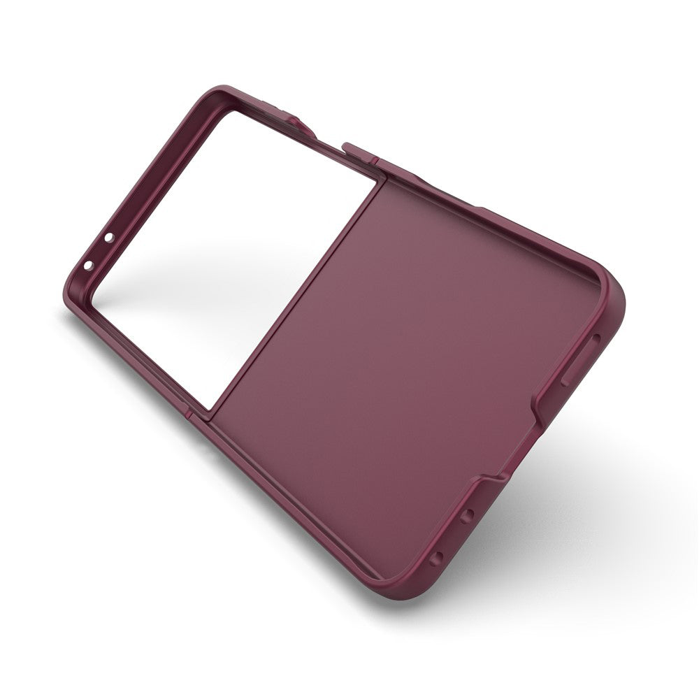 Etui na Samsung Galaxy Z Flip8 F776, Techsuit, Magic Shield, Bordowy