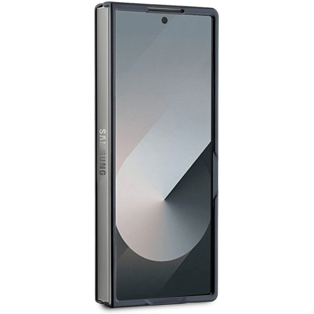 Etui na Samsung Galaxy Z Fold6 F956, Guess, 4G Metal Logo, Brązowy