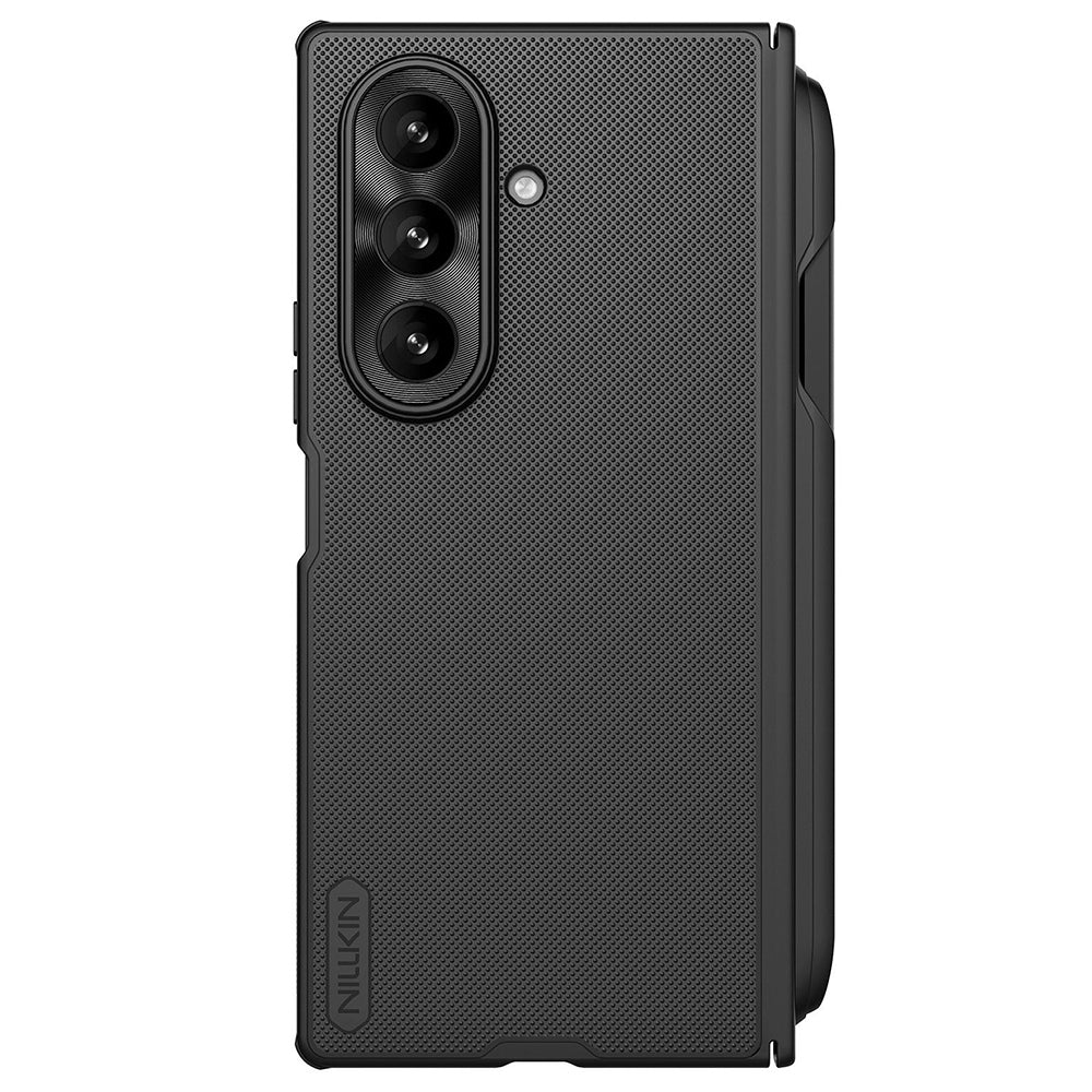 Etui na Samsung Galaxy Z Fold7 F966, Nillkin, Super Frosted Shield z uchwytem na długopis, czarne