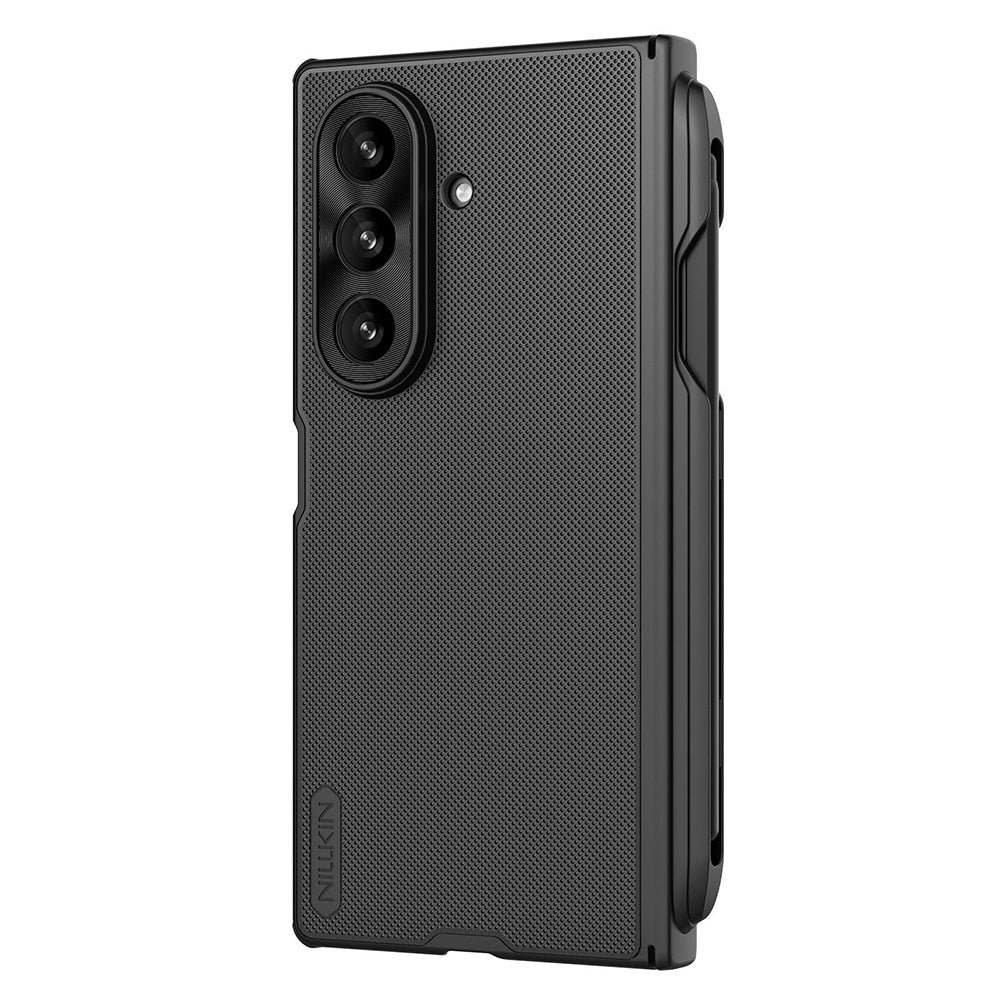 Etui na Samsung Galaxy Z Fold7 F966, Nillkin, Super Frosted Shield z uchwytem na długopis, czarne