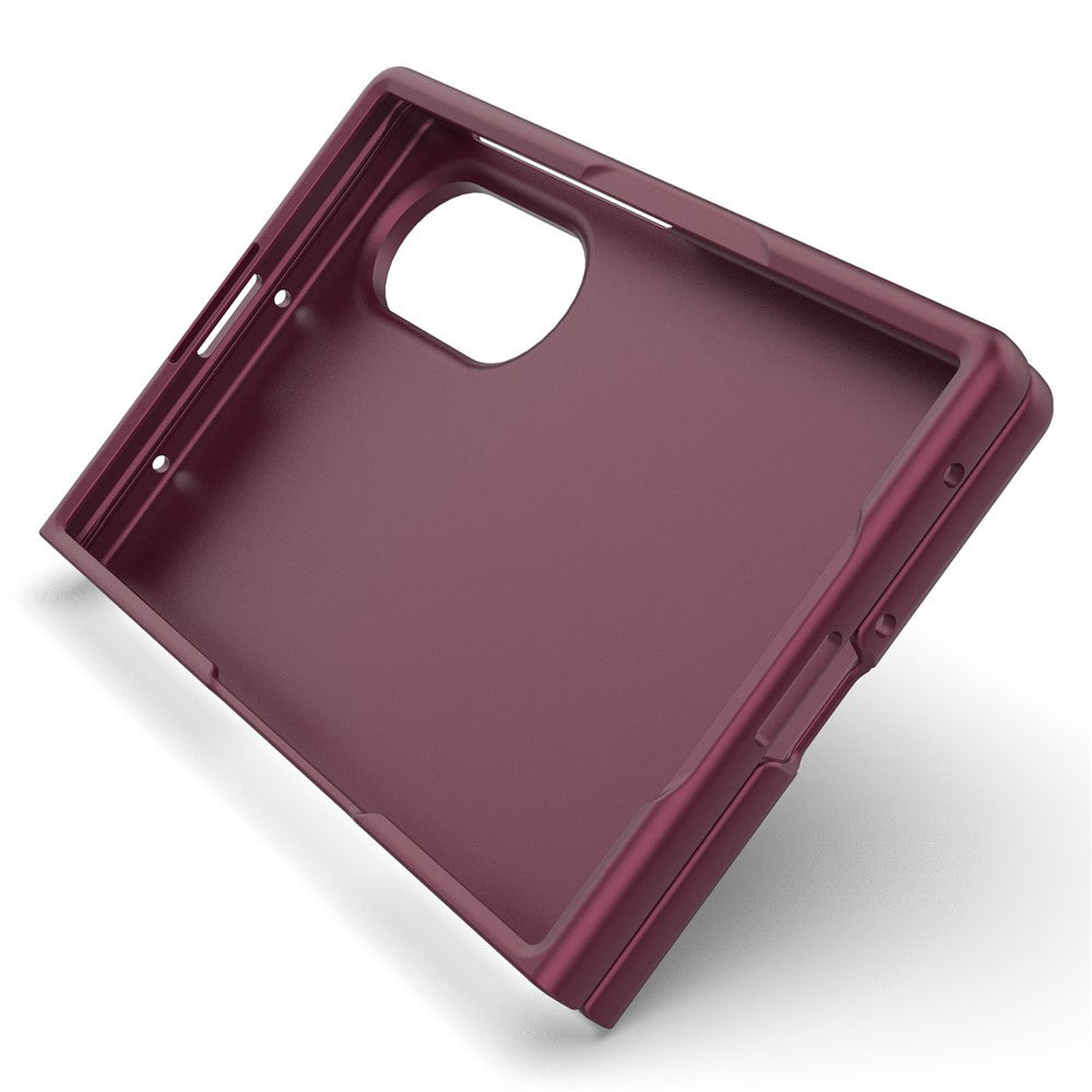 Case for Samsung Galaxy Z Fold8 F971, Techsuit, Magic Shield, Burgundy