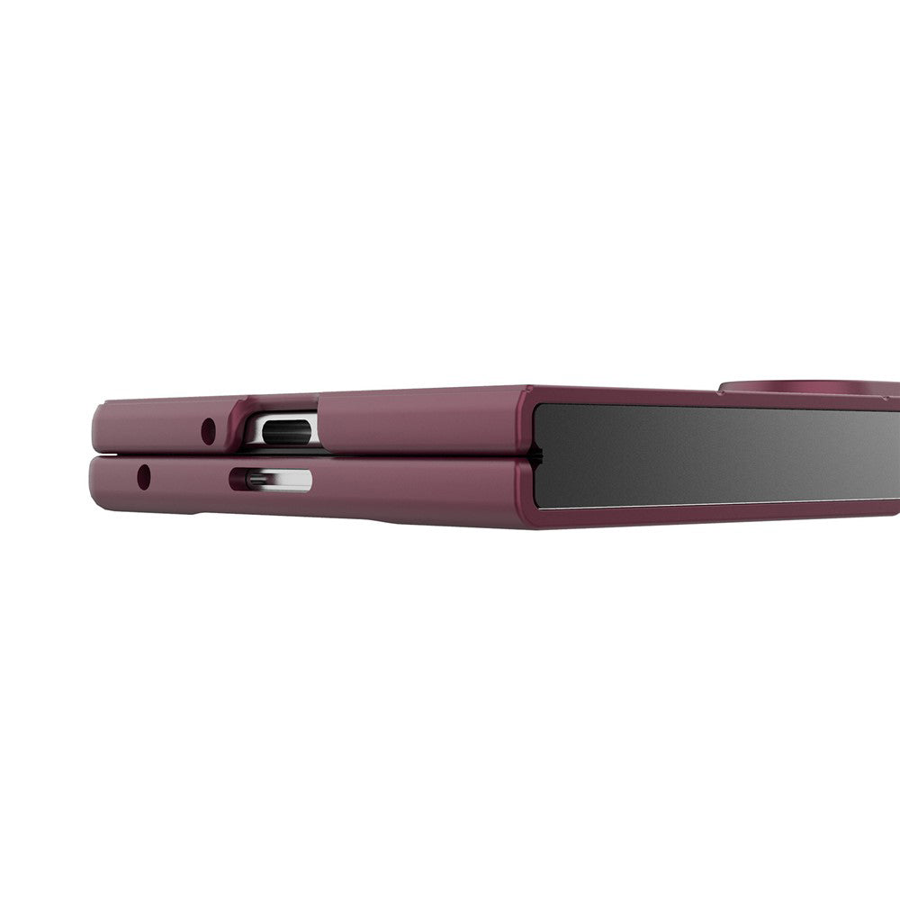 Etui na Samsung Galaxy Z Fold8 Ultra F976, Techsuit, Magic Shield, Wiśniowy