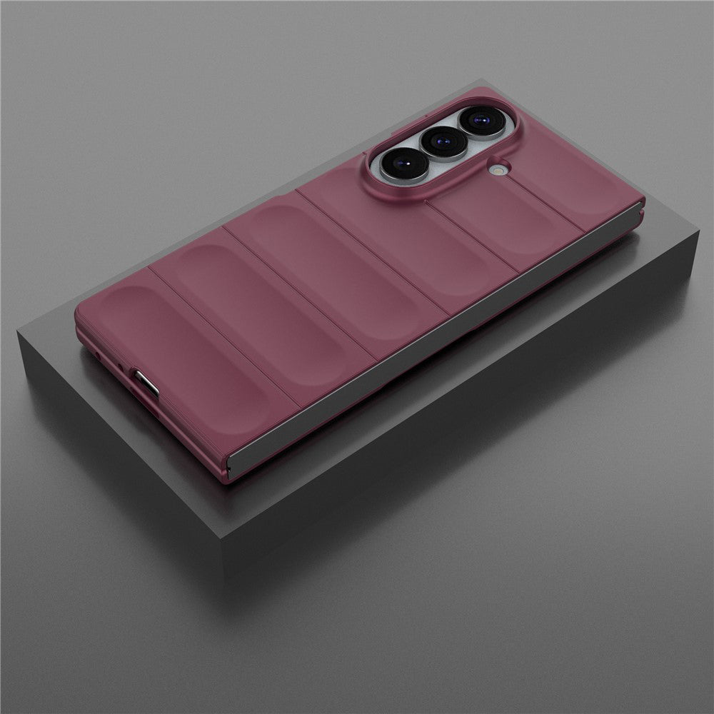 Etui na Samsung Galaxy Z Fold8 Ultra F976, Techsuit, Magic Shield, Wiśniowy