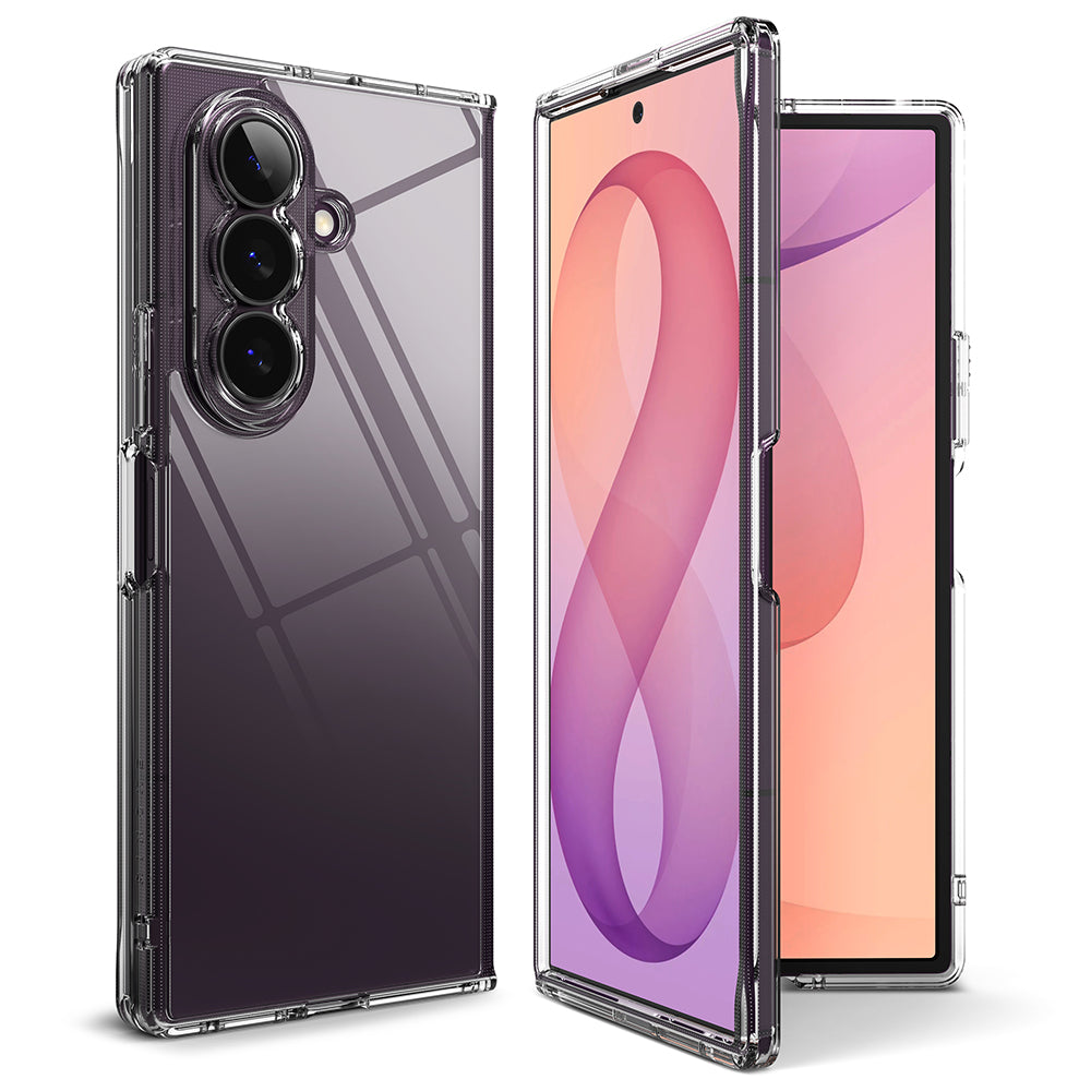 Etui na Samsung Galaxy Z Fold8 Ultra F976, Ringke, Fusion, Przezroczyste