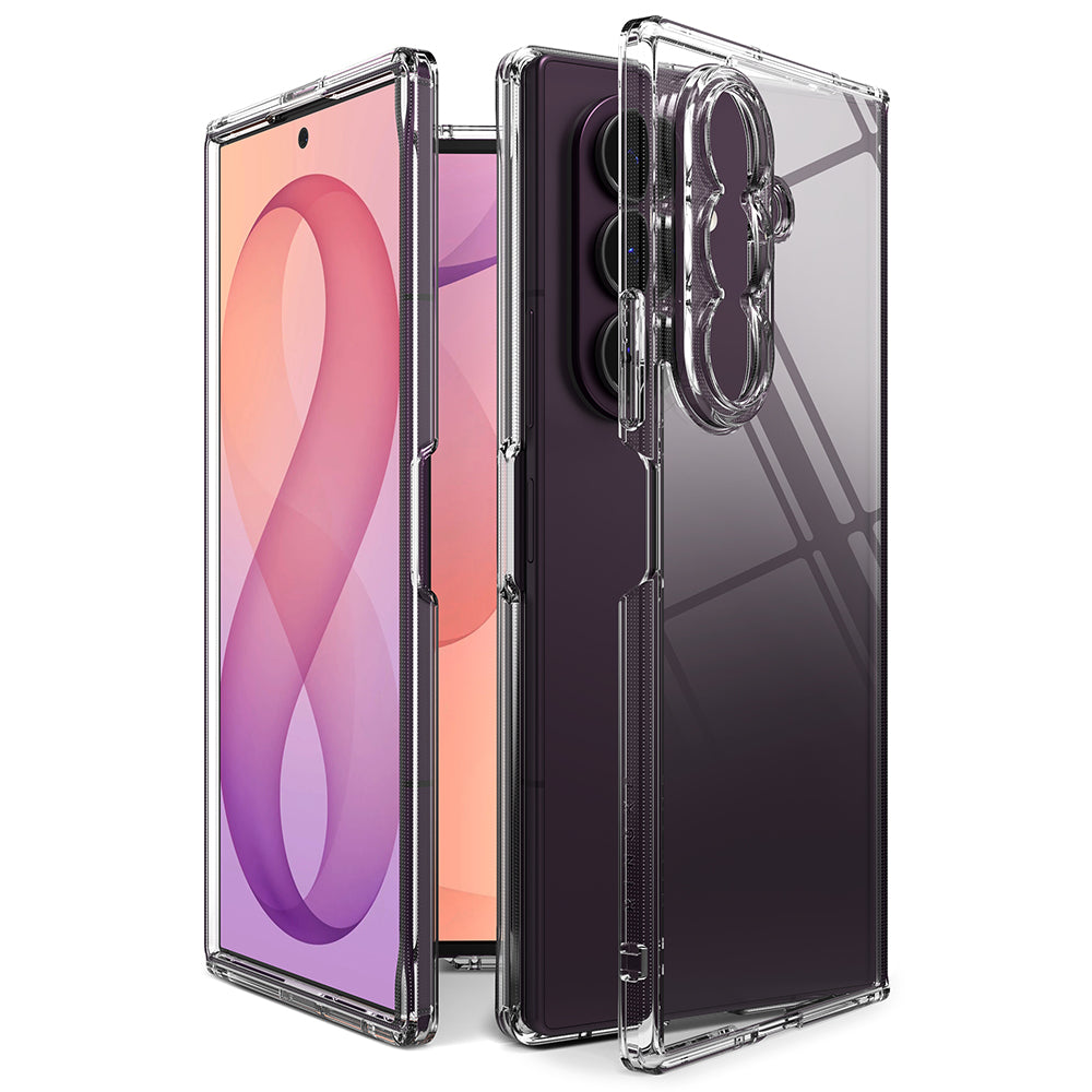 Etui na Samsung Galaxy Z Fold8 Ultra F976, Ringke, Fusion, Przezroczyste