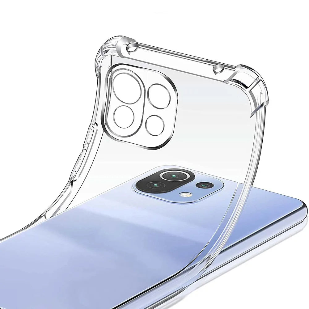 Etui na Xiaomi 11 Lite 5G NE / Mi 11 Lite 5G / 11 Lite, Techsuit, odporne na wstrząsy, przezroczyste