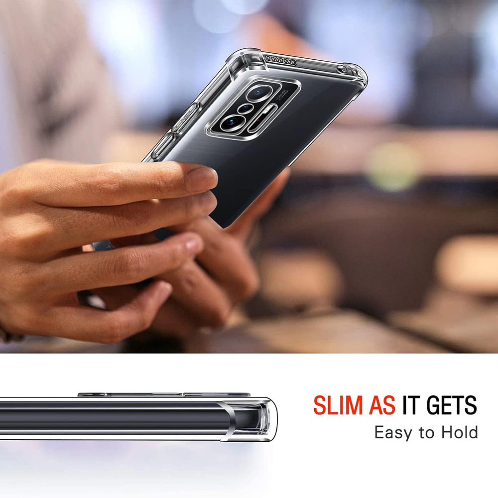 Etui na Xiaomi 11T / 11T Pro, Techsuit, Shockproof Clear, Przezroczyste
