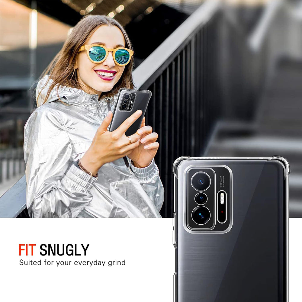Etui na Xiaomi 11T / 11T Pro, Techsuit, Shockproof Clear, Przezroczyste