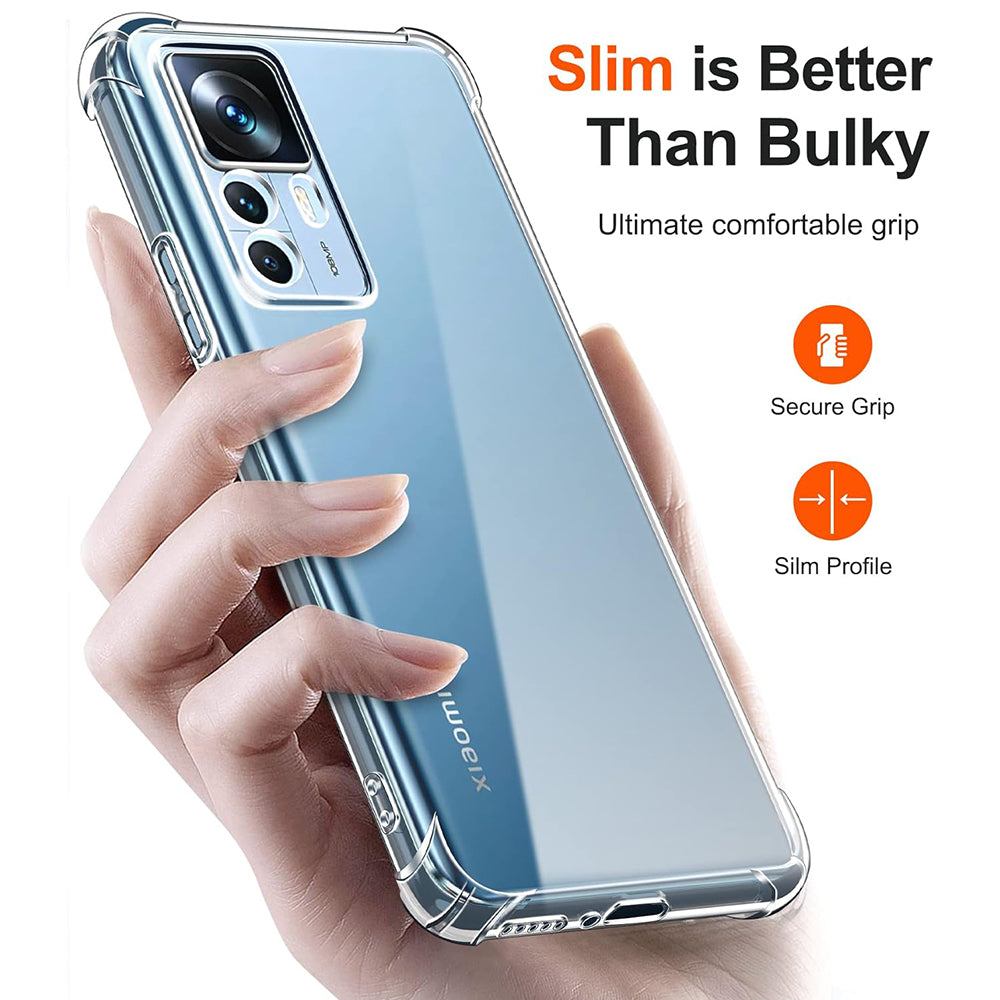 Etui na Xiaomi 12T / 12T Pro, Techsuit, Shockproof Clear, Przezroczyste
