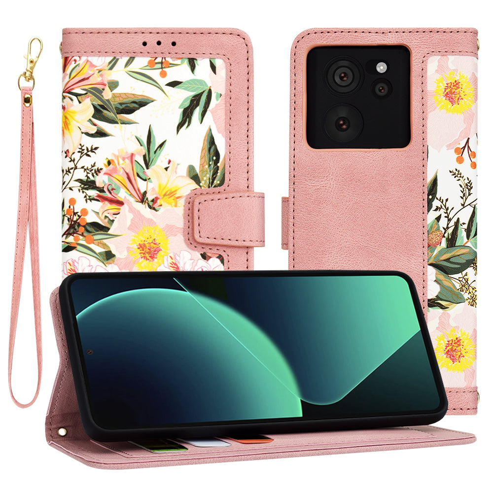 Etui na Xiaomi 13T Pro / 13T, Techsuit, FlipCraft, Różowe
