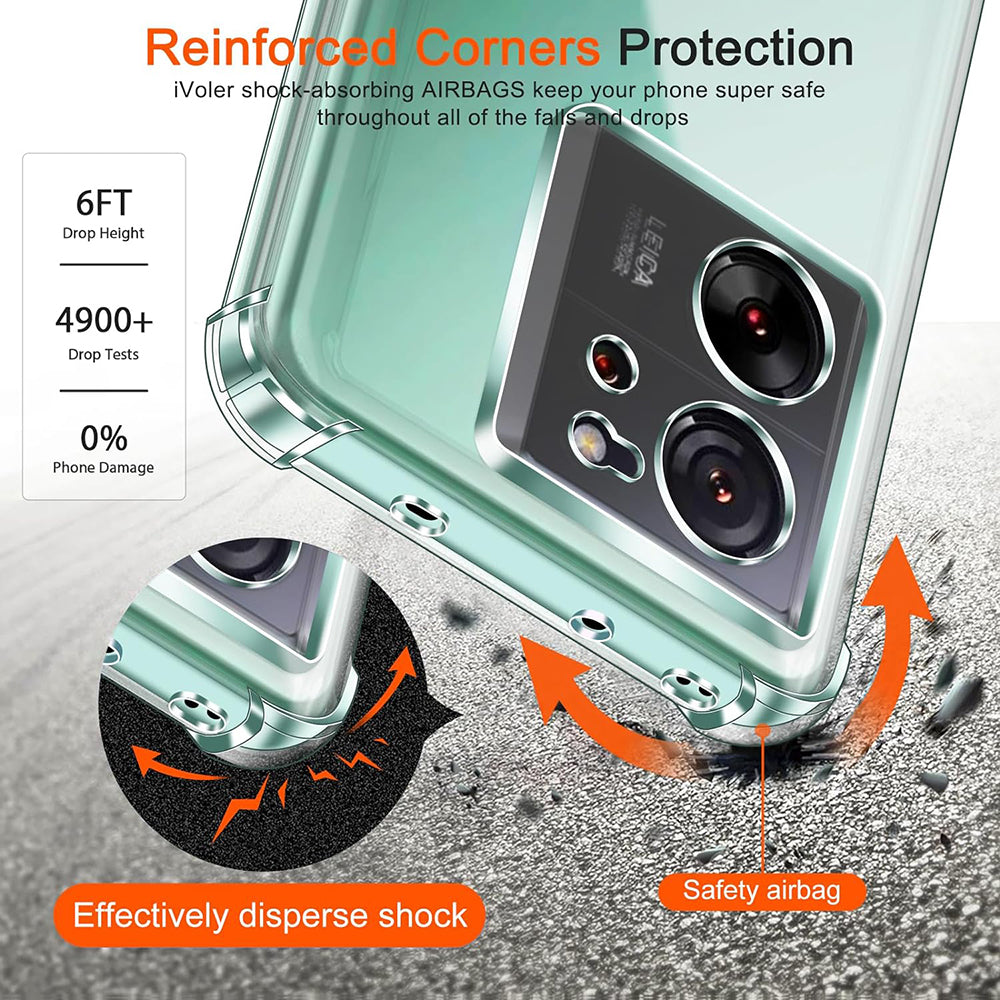 Etui na Xiaomi 13T Pro / 13T, Techsuit, Shockproof Clear, Przezroczyste