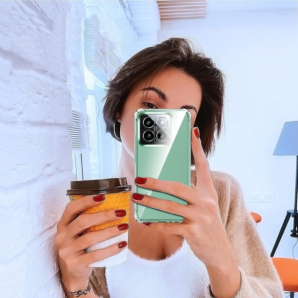 Etui na Xiaomi 14 Pro, Techsuit, Shockproof Clear, Przezroczyste