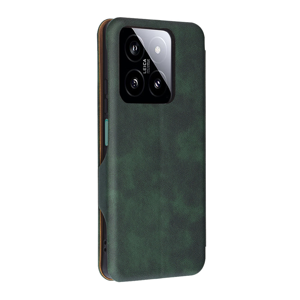 Etui na Xiaomi 14, Techsuit, Safe Wallet Plus, Zielony